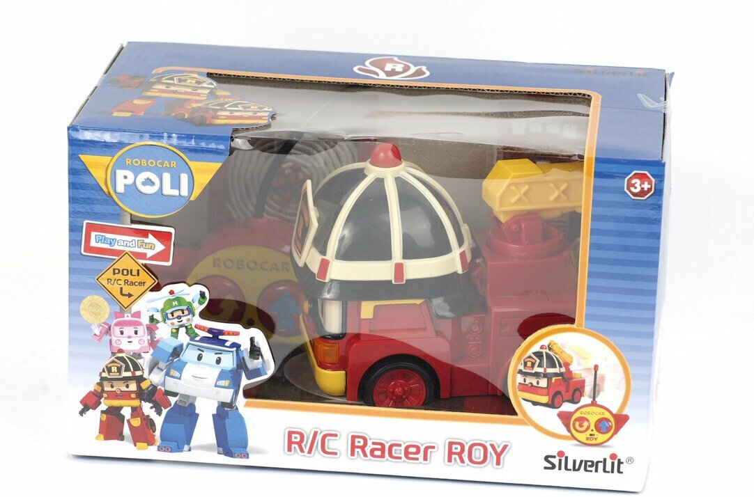 Игрушка Silverlit Robocar Poli, Рой на р/у 15 см Robocar Poli (Silverlit) - фото №4