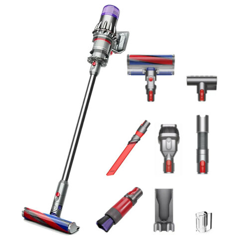 Пылесос Dyson V10 Digital slim fluffy (SV18) CN, nickel/nickel