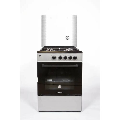 Плита газовая VESTA Bergamo VGG 10-G серый ГКдух Ex розжиг подсветка стекл кр 2380000₽