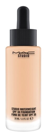 MAC Тональный крем Studio Waterweight Foundation, SPF 30, 30 мл/9 г, оттенок: NC20, 1 шт.