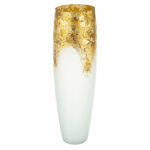 Ваза для цветов и сухоцветов стеклянная декоративная D123xH40 см Fino 40 Гарильяно 3010₽