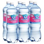 Природная вода для детей «Мика-Мика», ПЭТ 1,5 литра (6 шт. в упак.) - изображение