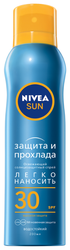 Nivea Sun освежающий солнцезащитный спрей Защита и прохлада SPF 30
