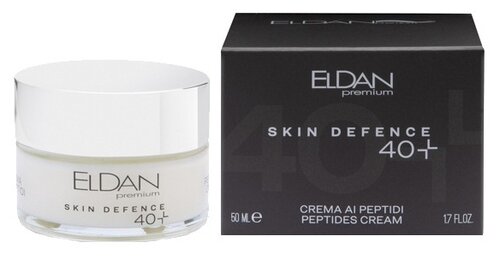 Крем Eldan Cosmetics Skin defence peptides cream Пептидный для лица и шеи 40+, 50 мл