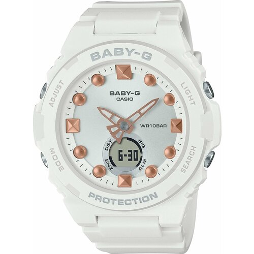 Наручные часы CASIO Baby-G BGA-320-7A2, серый, бежевый