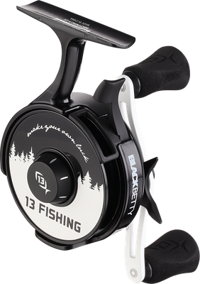 Катушка для рыбалки инерционная 13 Fishing Black Betty Freefall Carbon  Northwoods Edition LH — купить в интернет-магазине по низкой цене на Яндекс  Маркете