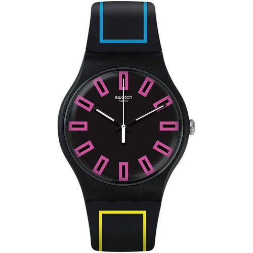 фото Наручные часы swatch, черный