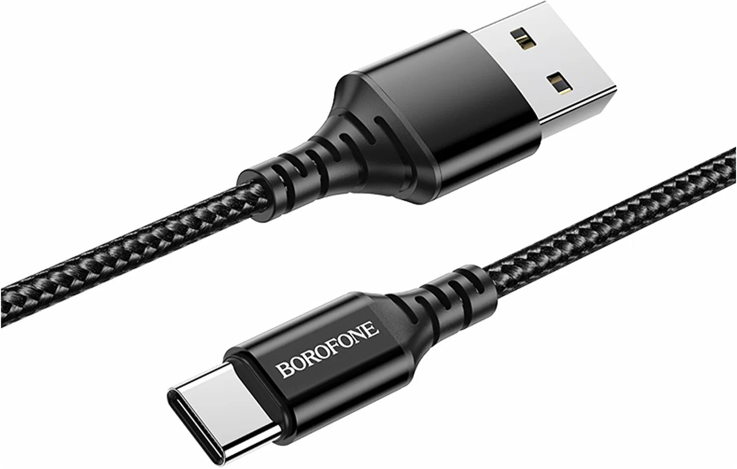 USB кабель BOROFONE BX54 Ultra Bright Type-C 1м черный