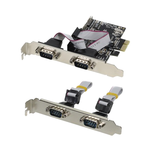 ORIENT Контроллер COM (2 внешн. 9pin + 2 внутр. 9pin) ORIENT XWT-PE4SV2 (PCI-E x1) (oem) контроллер com lpt orient xwt pe2s1pv2