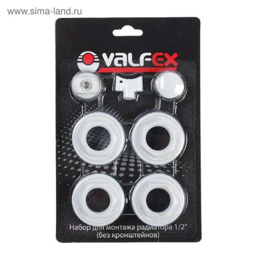 Комплект для подключения радиатора 1x12 без кронштейнов в блистере 1067₽