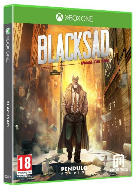 Игра для Microsoft Xbox Blacksad: Under the Skin, русская версия