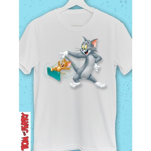 фото Футболка hilari, размер 44, черный, белый