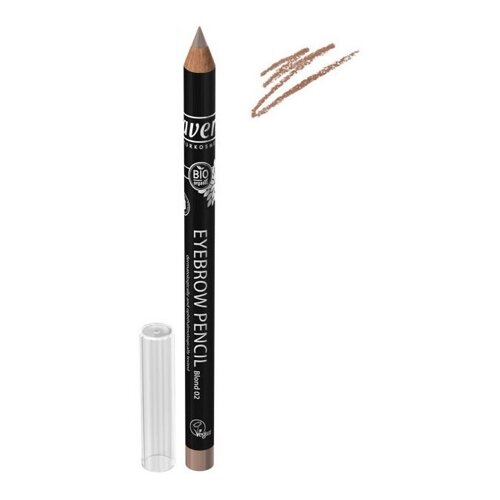 Lavera Карандаш для бровей Eyebrow Pencil, оттенок brown 01