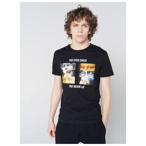 фото Футболка твое 68699 размер s, черный