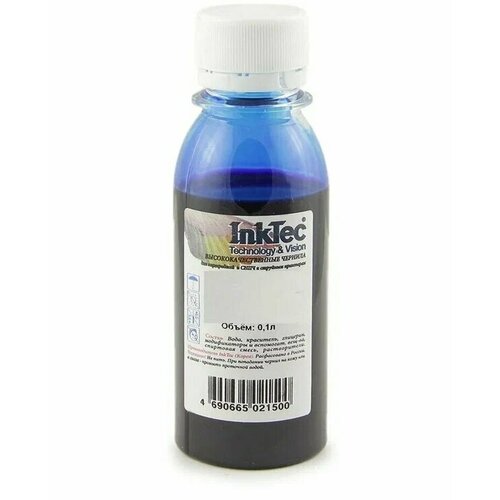 Чернила InkTec (C5041) для Canon CL-441/441CXL, C, 0,1 л. чернила inktec c5041 100mm пурпурные водорастворимые для картриджей canon pixma cl 511 cl 513 cl 441 cl 446 100мл