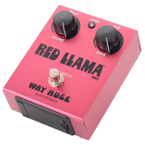 фото Dunlop педаль whe203 way huge red llama overdrive mkii