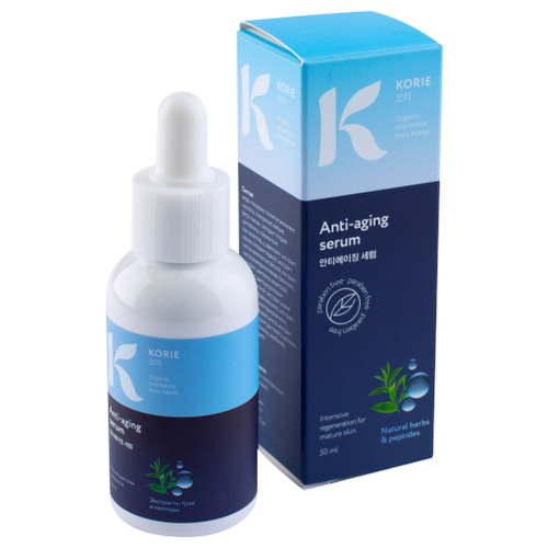 Cыворотка Korie Anti-aging serum антивозрастная для лица, 50 мл