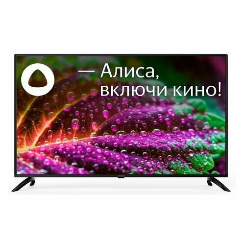 50 Телевизор SunWind SUN-LED50XU400 4K Ultra HD черный смарт ТВ Яндекс ТВ 3212500₽