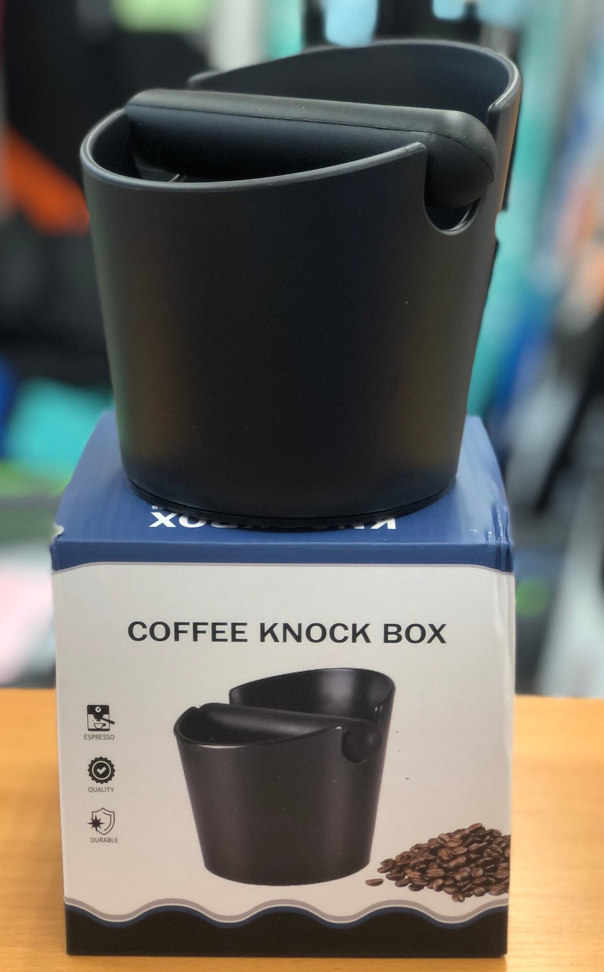 Нок-бокс для отработанного кофе, контейнер для кофейного жмыха, емкость для кофе