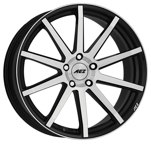 AEZ AST70BP45 AEZ Straight 17 / 7.5J PCD 5x114.30 ET 45.00 ЦО 71.60 Литой / Черный с полированной лицевой поверхностью