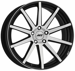 Колесный диск AEZ Straight 7.5х17/5х112 D70.1 ET40, Black Polished