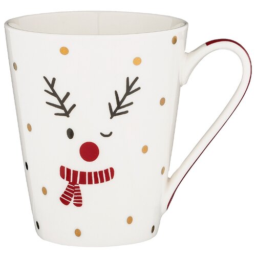 фото Кружка lefard новогодняя 260-427 "олень" 380мл