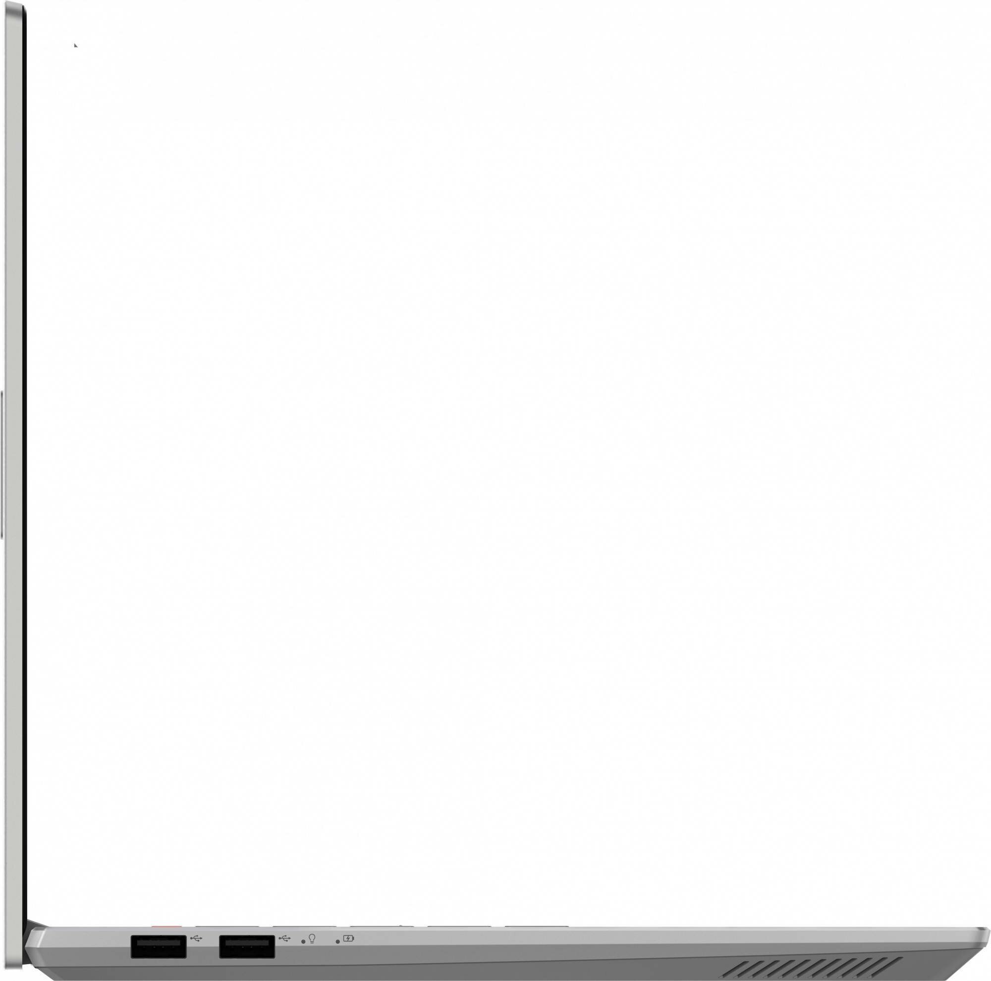 Ноутбук ASUS VivoBook Pro 14X OLED N7400PC-KM024W 90NB0U44-M02770 (14", Core i5 11300H, 8Gb/ SSD 512Gb, GeForce® RTX 3050 для ноутбуков) Серебристый - фотография № 14