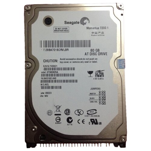 Жесткий диск Seagate Momentus 80 ГБ ST980825A