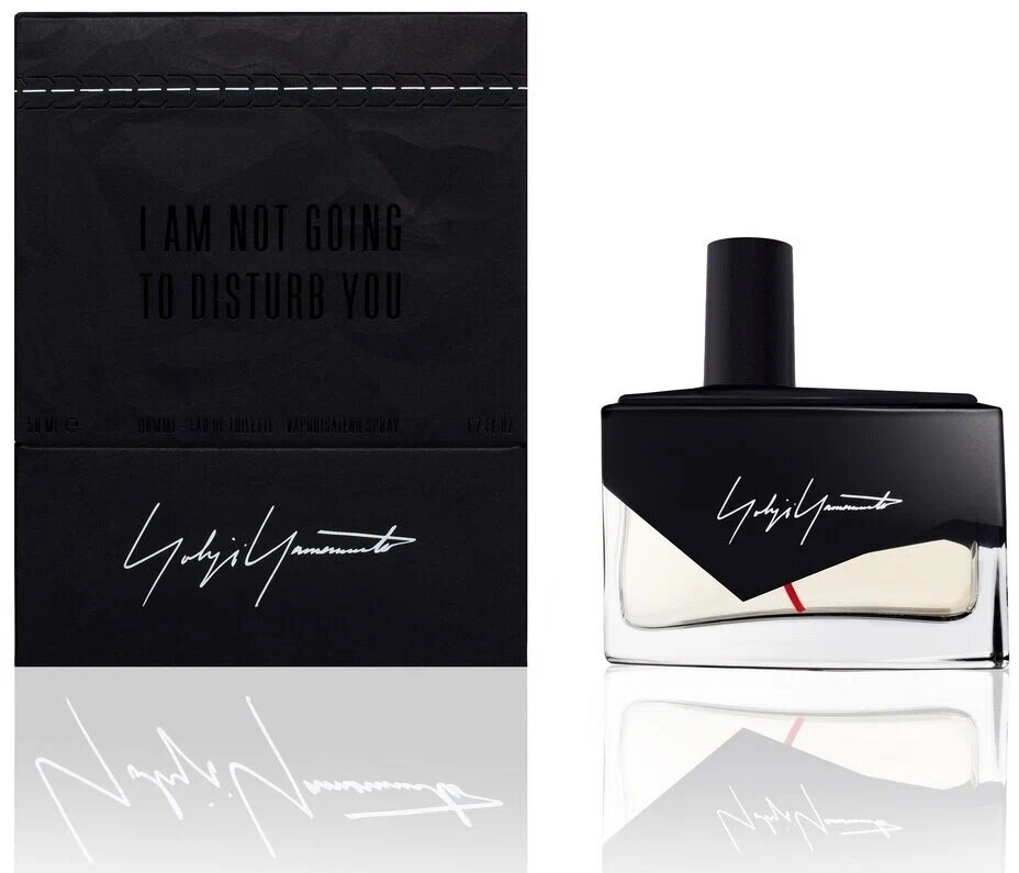 Туалетная вода Yohji Yamamoto I'm Not Going To Disturb You Homme 50 мл