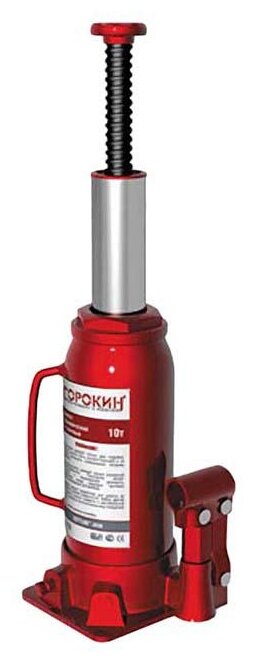 Домкрат бутылочный гидравлический СОРОКИН 3.10 (10 т)