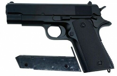 Страйкбольный пистолет COLT 1911 mini V2 спринговый (Shantou)