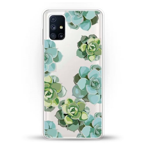 фото Силиконовый чехол молодило на samsung galaxy m51 andy & paul