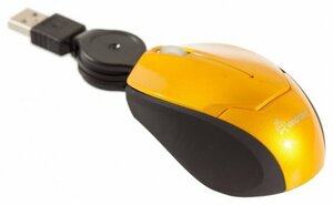 Компактная мышь SmartBuy SBM-302-YK Yellow-Black USB