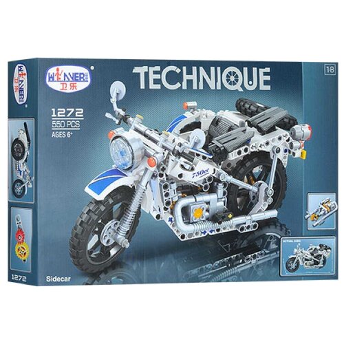 Конструктор Technique Техник (Technic) Полицейский Мотоцикл инерционный Winner 1272 550 деталей