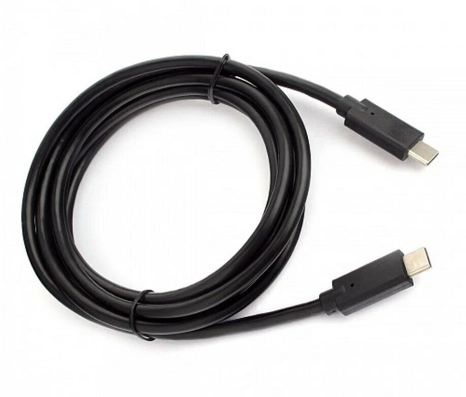 Кабель Cablexpert USB 3.1 Type-C/Type-C Gen.2, 10Gbit/s, 5 A, 1.8 м, пакет, CCP-USB3.1-CMCM2-1.8M