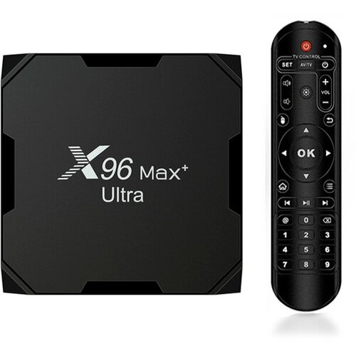 Андроид ТВ приставка X96 Max Plus Ultra 4GB32GB S905x4 Android 110 Bluetooth WiFi 245 429000₽