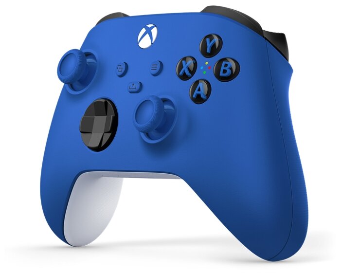 Беспроводной геймпад Xbox Series Wireless Controller (Shock Blue) (синий)