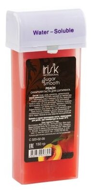 Irisk Professional Паста для шугаринга Sugar&Smooth в картридже, персик