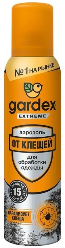 Аэрозоль Gardex Extreme от клещей 150мл