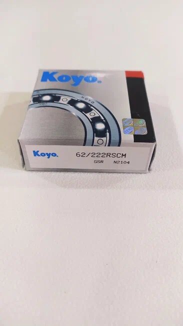 Подшипник KOYO 62/22 2RS CM шариковый радиальный однорядный 22*50*14/0,120