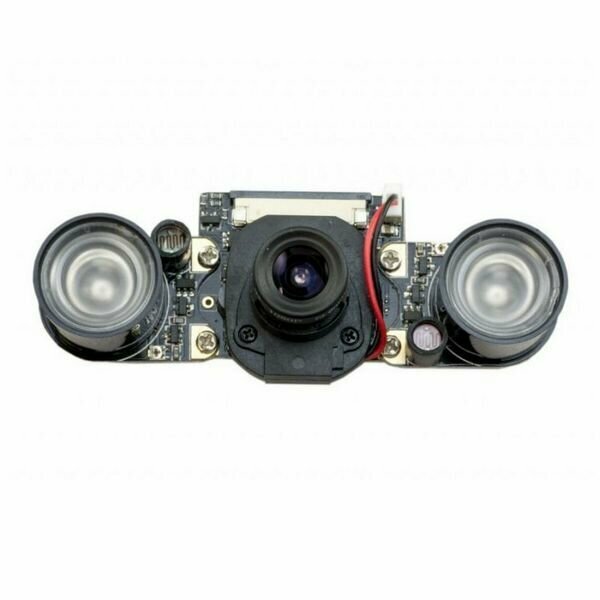 5-МП камера с регулируемым фокусом и ночной ИК подсветкой для Raspberry Pi