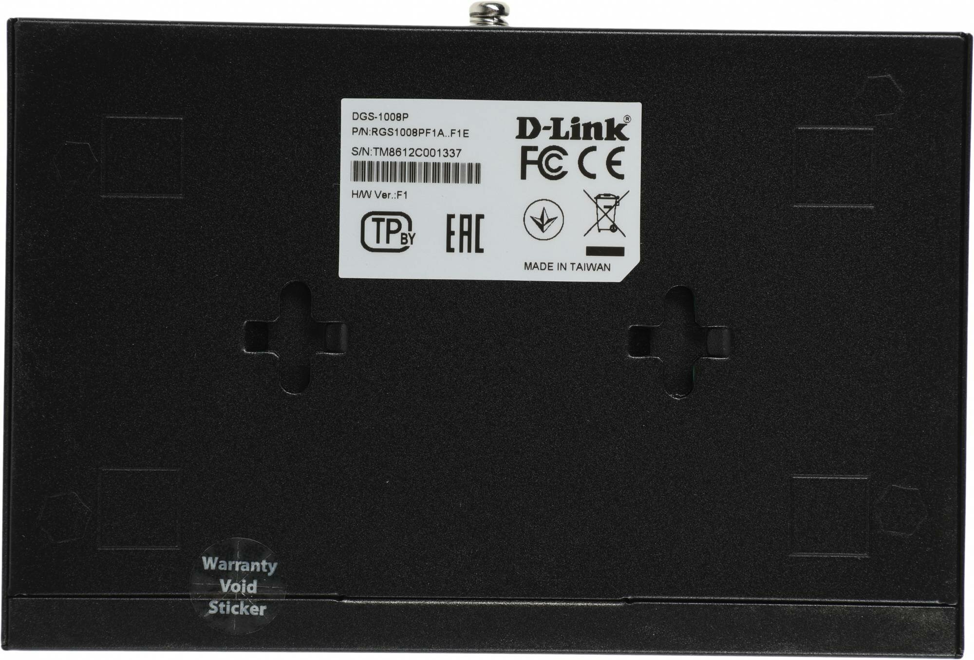 Коммутатор неуправляемый D-Link DGS-1008P/F1A - фото №15