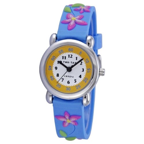 фото Наручные часы для девочки тик н112-2 лилии тик-так