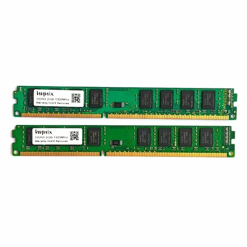 Модули памяти DDR3 1333MHz 2G x 2 набор hynix 80900₽