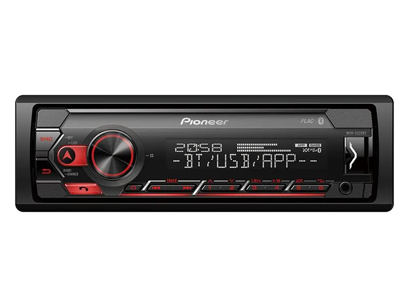 Автомагнитола Pioneer MVH-S320BT 1DIN 4x50Вт AUX DSP 2 RDS