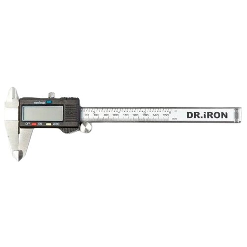 фото Цифровой штангенциркуль dr.iron dr6003 150 мм, 0.01 мм