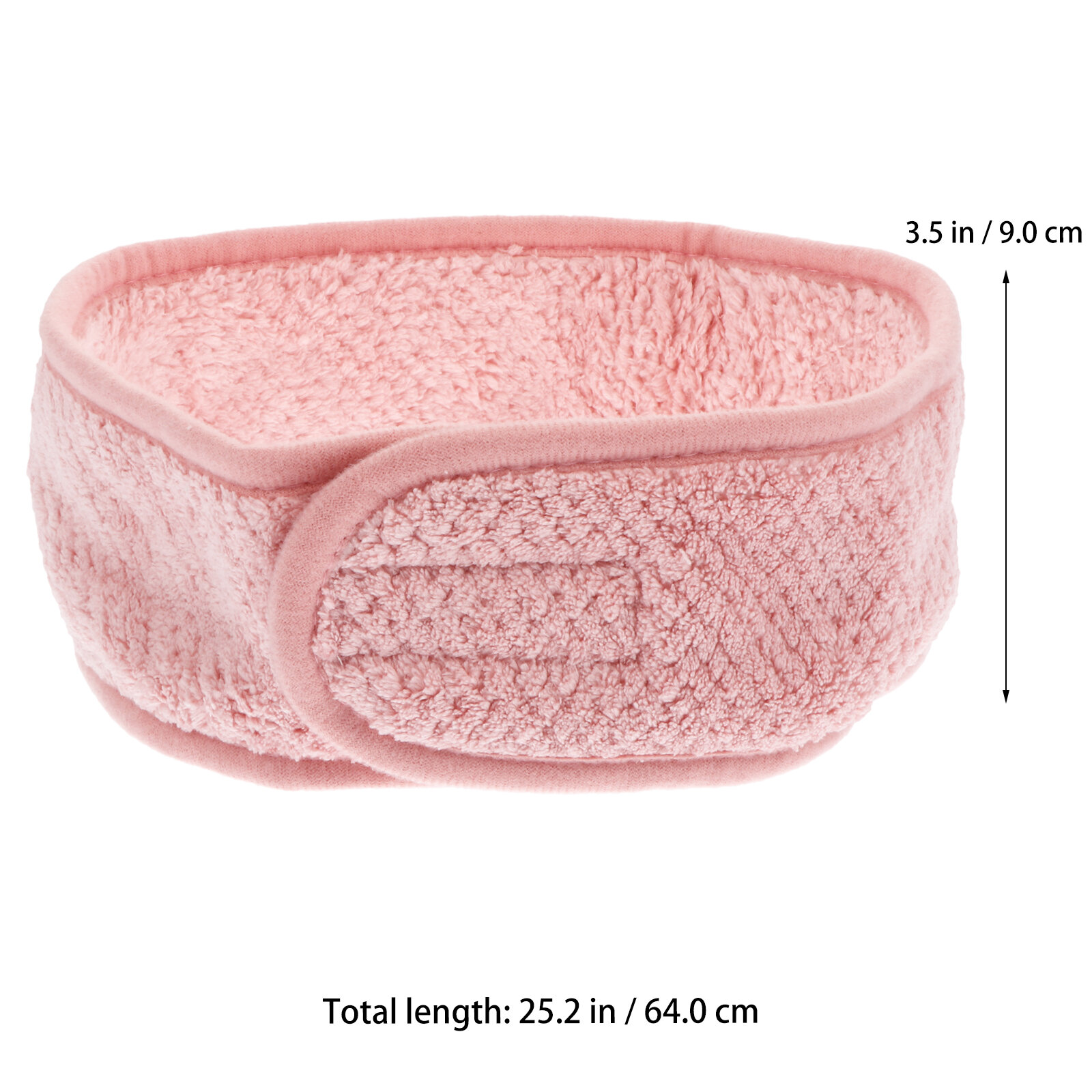 2 Штуки Полотенце Для Лица Женское Розовое Универсальное 64.00X9.00X1.00CM