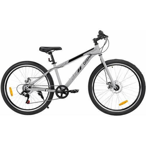 Велосипед Digma Active горный рам:14" кол:26" серебристый 14.9кг (ACTIVE-26/14-ST-R-S)