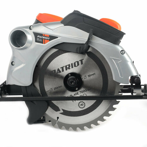 Дисковая пила PATRIOT CS 212, 1800 Вт, оранжевый/черный