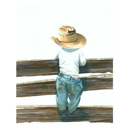 Картина по номерам Маленький ковбой 40х50 см АртТойс картина по номерам маленький олененок 40х50 см